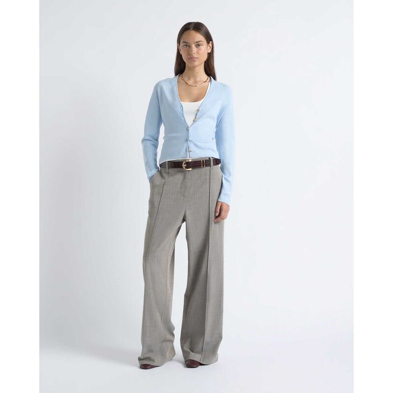 Cue Cotton Silk Cardigan image number 3